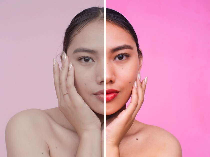 Portrait of a girl before and after | Aperty How To