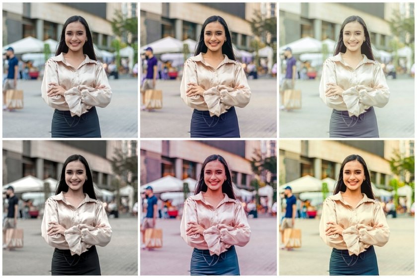 Portrait of a girl with different presets | Aperty How To