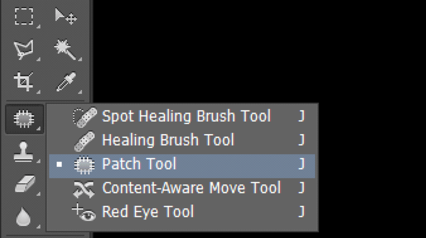 Patch Tool in Adobe Photoshop | Aperty How To
