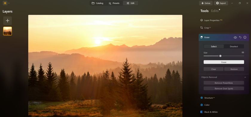 Erase in Luminar Neo after | Aperty How To