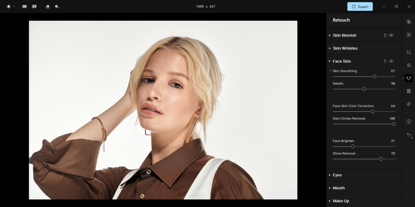 Editing skin shine in Aperty | Aperty How To