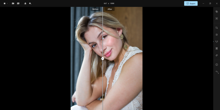 Before and after photo editing in Aperty | Aperty How To