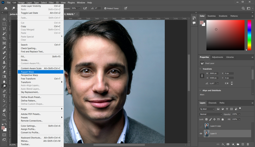 Puppet Warp in Photoshop | Aperty How To