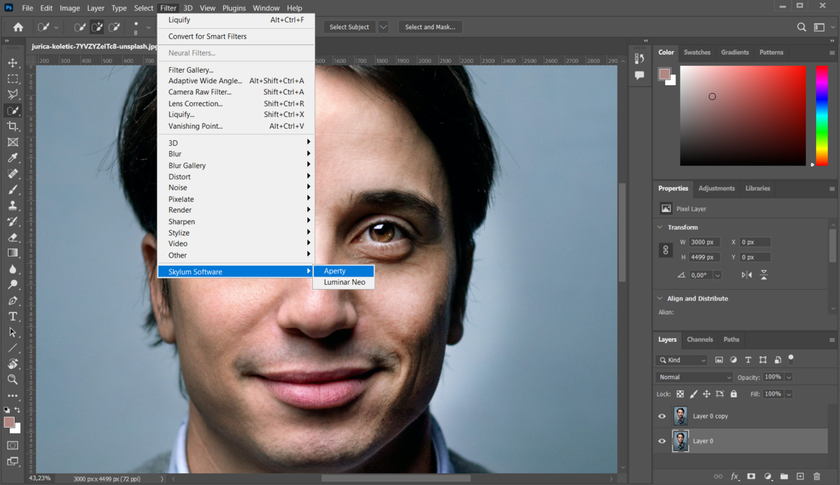 Skylum Software in Photoshop | Aperty How To