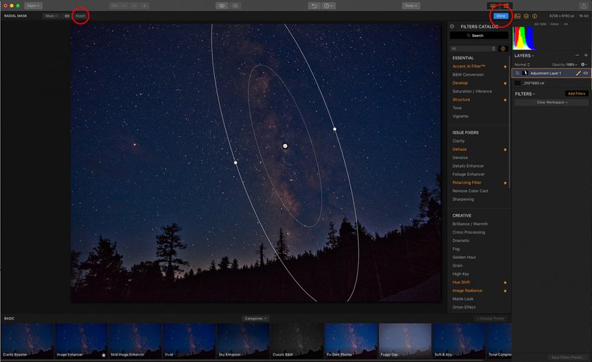 How to Edit Your Milky Way Photo with Luminar | Skylum Blog(6)