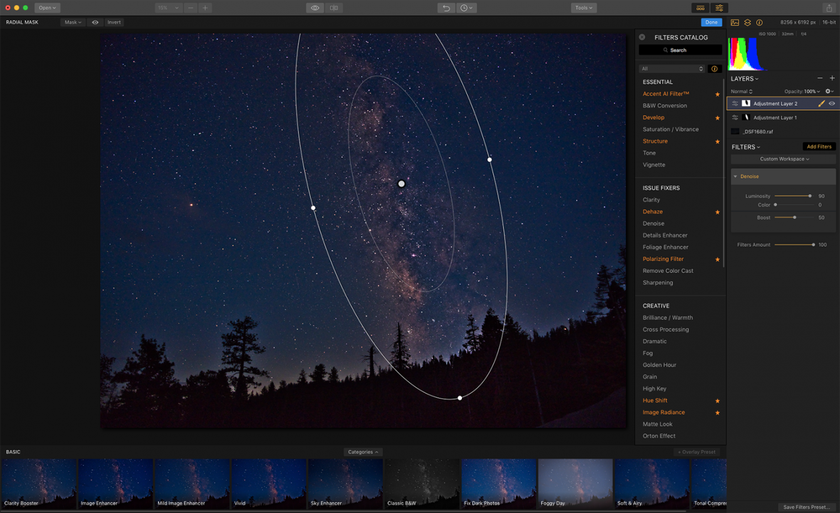 How to Edit Your Milky Way Photo with Luminar | Skylum Blog(8)