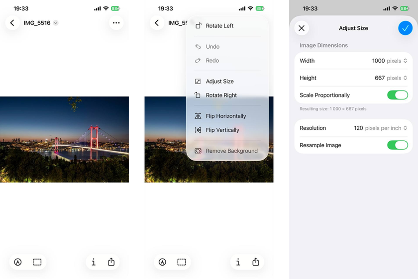 Step-by-step photo resizing on iPhone | Skylum How-to