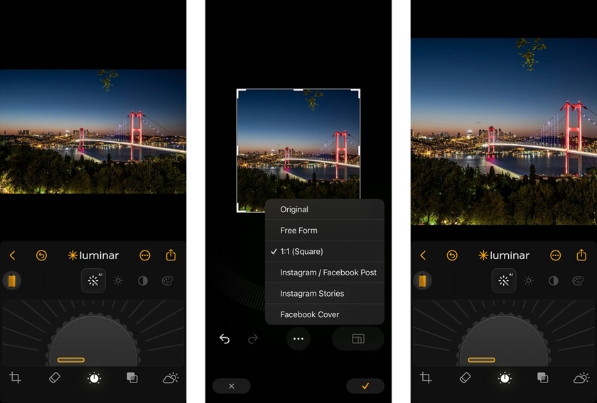 Step-by-step photo cropping in Luminar Mobile | Skylum How-to