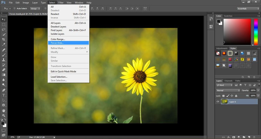 The Easy Way to Change the Color and Adjust a Grey Background in Photoshop (3)