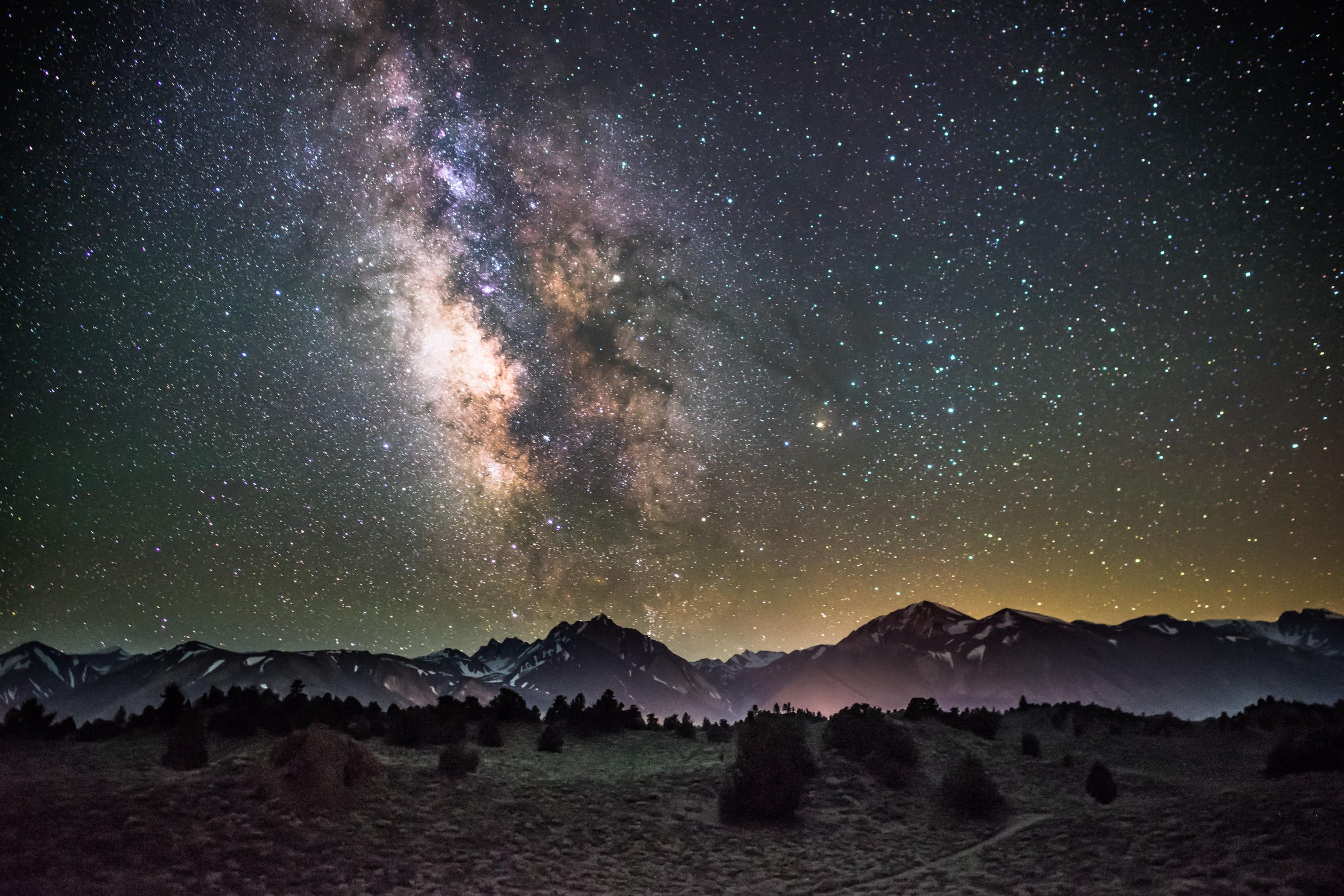 Moon Wallpaper 4K, Stars, Astrophotography