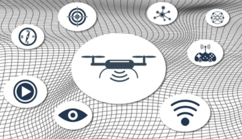 Drone with different connection methods around | Skylum Blog