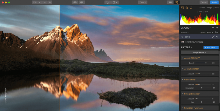 Best photoshop filters and plugins by Luminar Neo