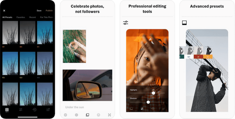 what happens when you delete the vsco app from iphone