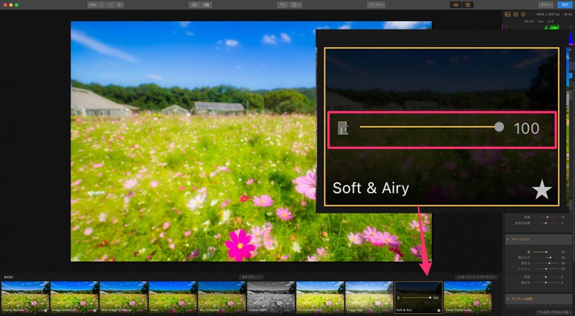 Luminar初心者にオススメしたい、プリセット機能を使った写真編集方法 Image8