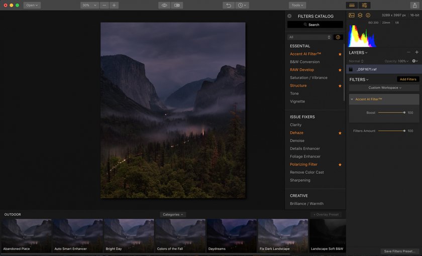 Creating the Shot: Into the Valley in Yosemite Image4