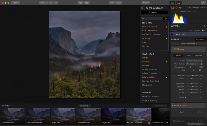 Creating the Shot: Into the Valley in Yosemite Image5