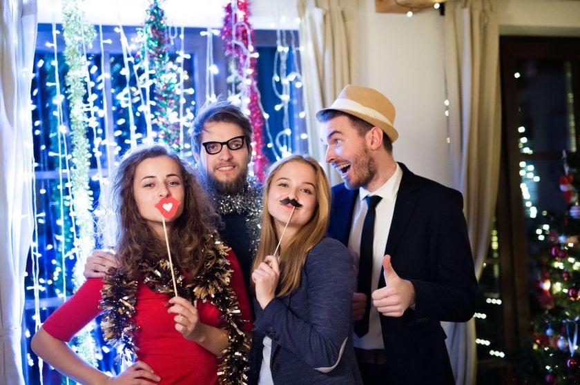 Buy funny Christmas photo booth props (or make them yourself)(2)