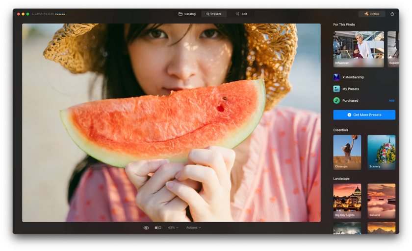 Luminar Neo - best artificial intelligence photo editor