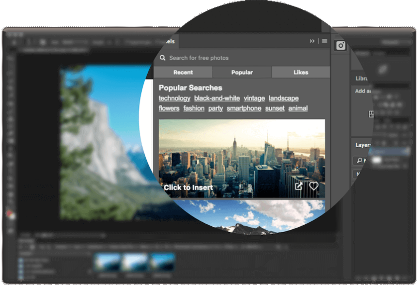 Pexels Photoshop Plugin (Windows / Mac) photoshop plugins for free