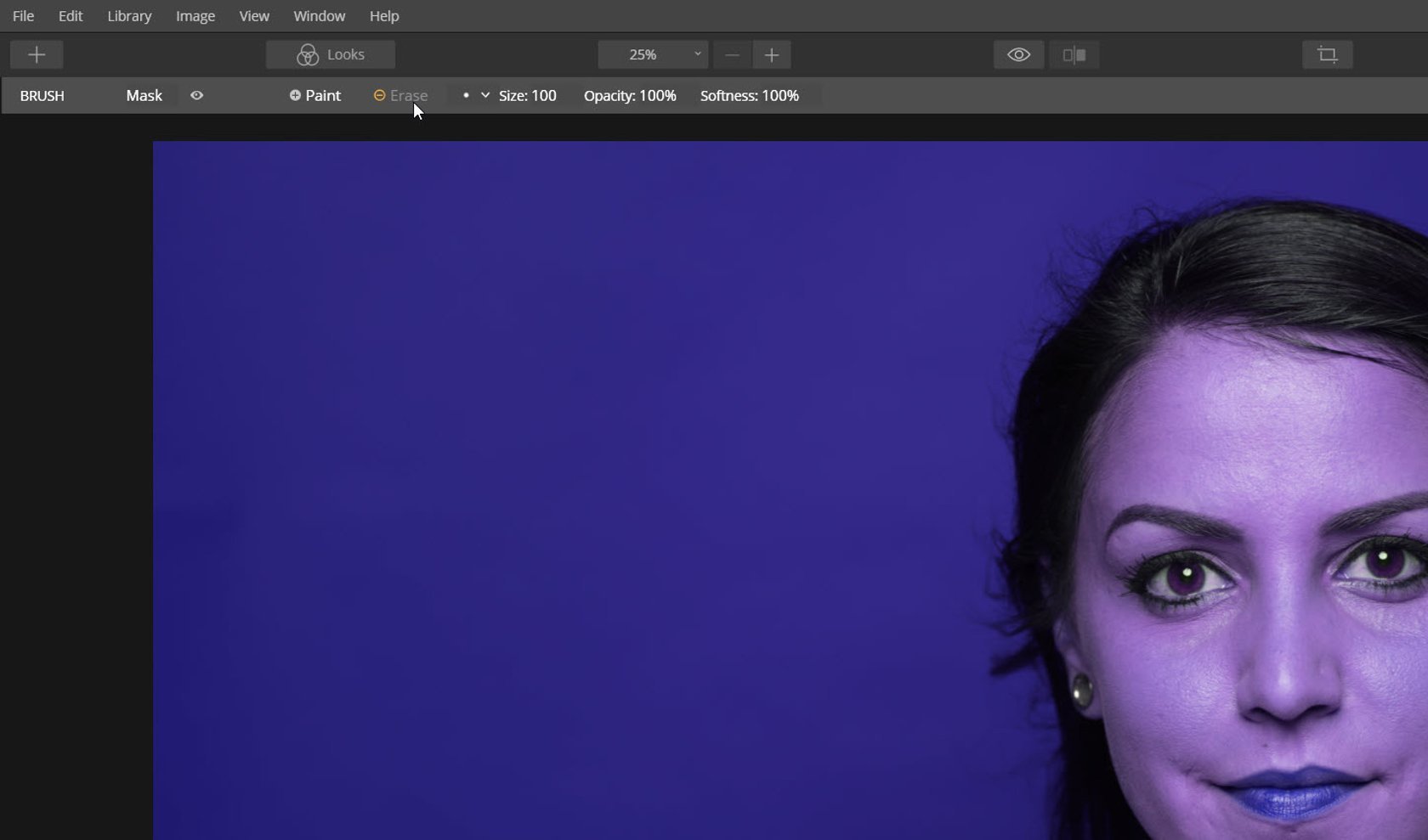 How to change the background color of a photo Image4