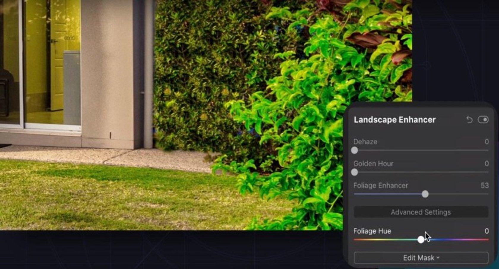 Real estate photo editing
