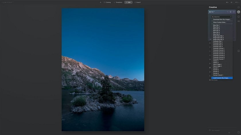 How to blend a night sky with a foreground | Skylum Blog(4)