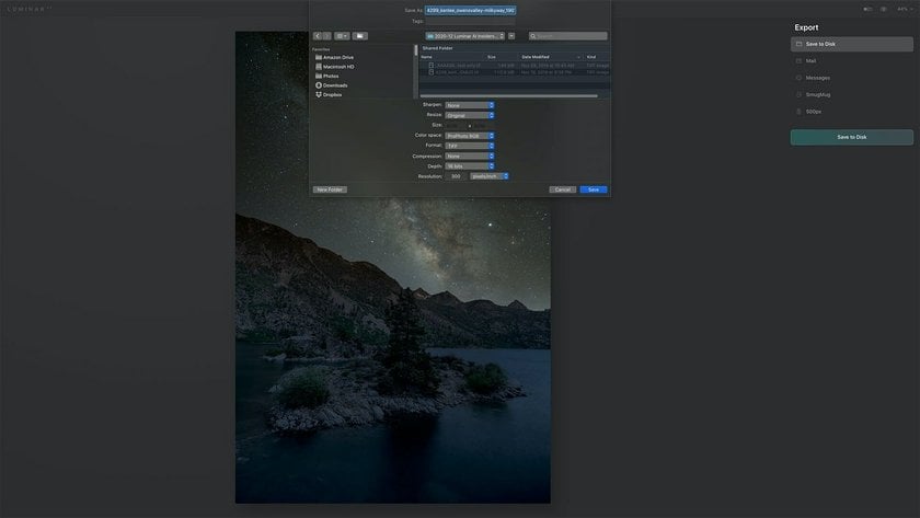 How to blend a night sky with a foreground | Skylum Blog(8)