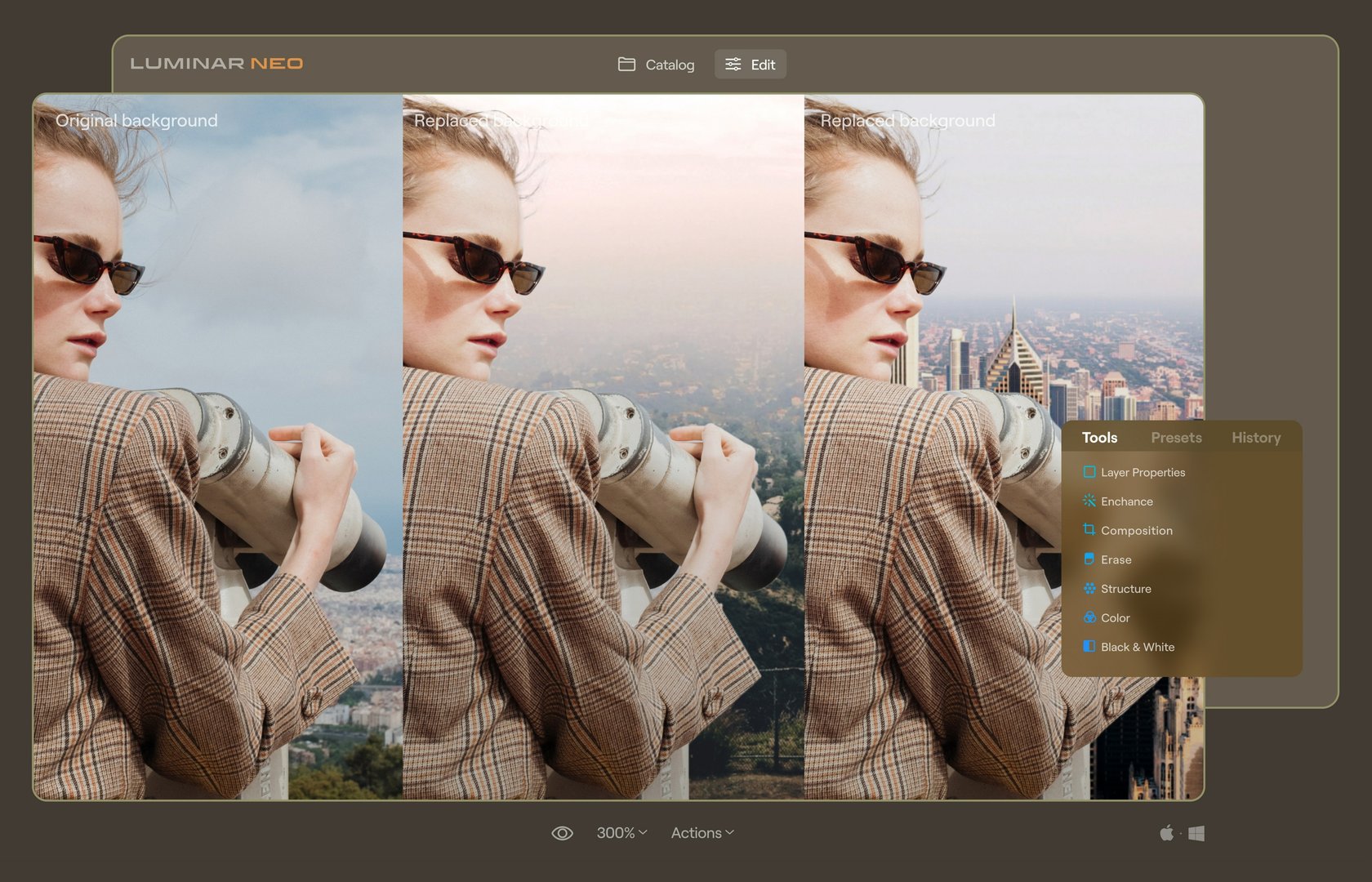 使用luminar预设置编辑超简单