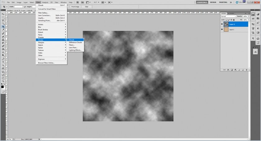 Cómo crear una textura de papel antiguo en Photoshop Image3
