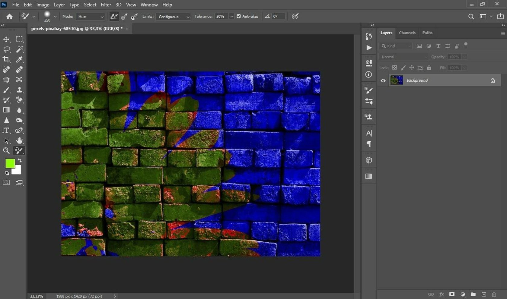 How to use color replacement tool tutorial 2024 Skylum How