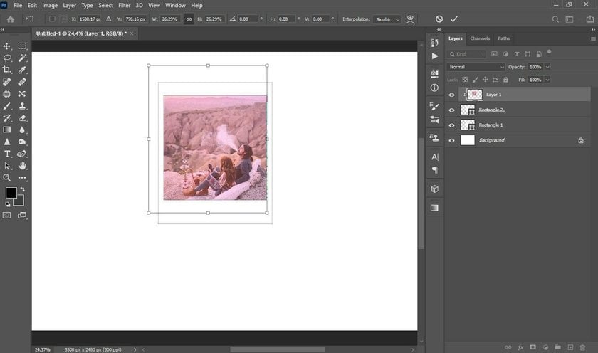 How to Make a Picture Look Like a Polaroid In Photoshop?(16) | Skylum Blog