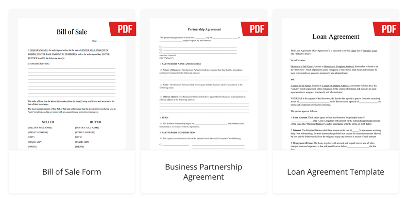 4. Use Free PDF Templates to your Advantage