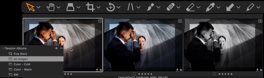 I 10 migliori software per l'editing delle foto di matrimonio: Skylum, Lightroom, AfterShoot | Skylum Blog(5)