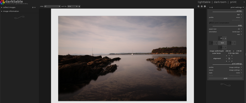 Image Editing is a Main Part of the Darktable Interface