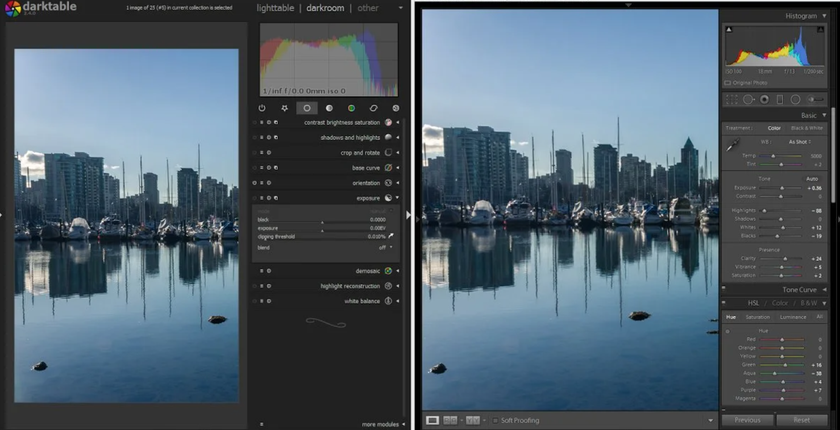 Darktable vs Lightroom Actual Comparison 2024 | Skylum Blog(10)