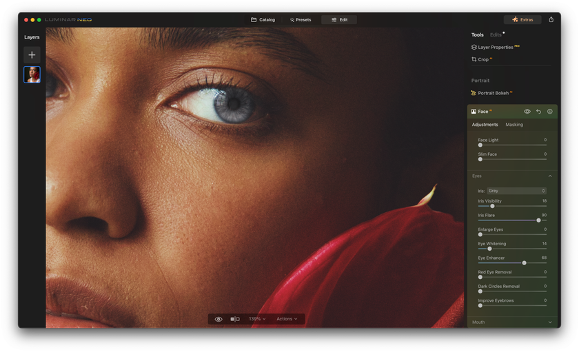 How To Do Portrait Retouching With Luminar NEO I Skylum Blog  | Skylum Blog(5)