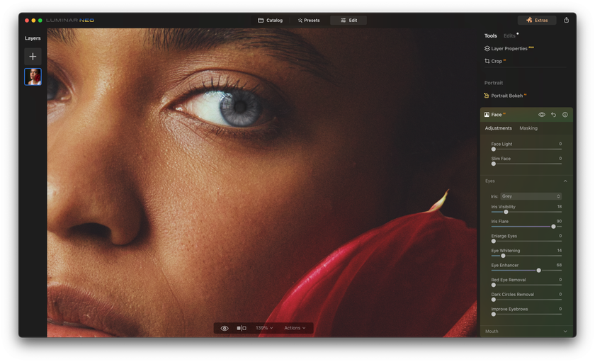 How To Do Portrait Retouching With Luminar NEO I Skylum Blog  | Skylum Blog(4)