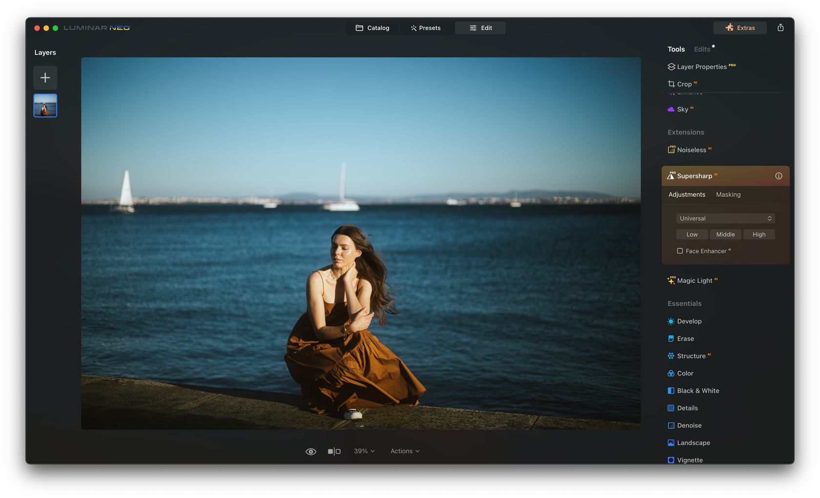 How To Do Portrait Retouching With Luminar NEO I Skylum Blog