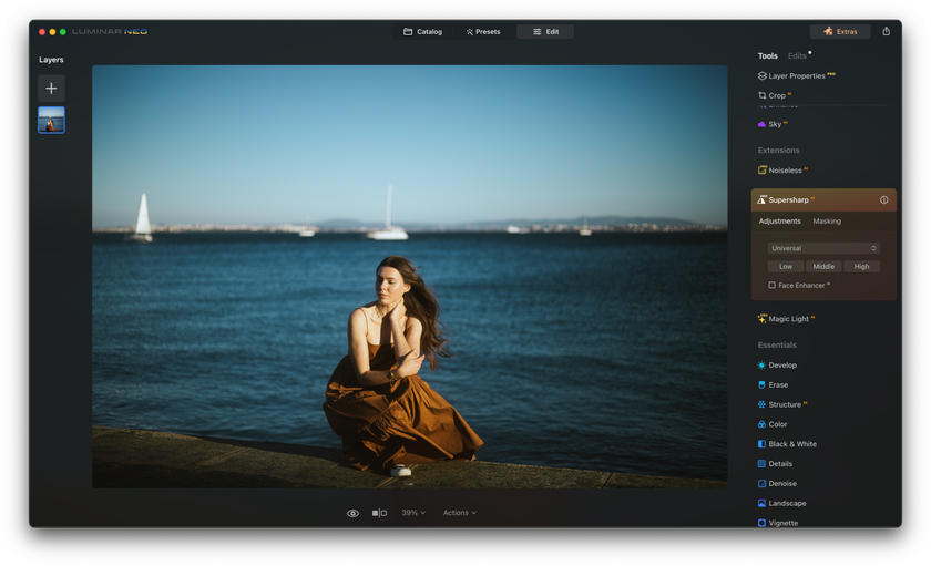 How To Do Portrait Retouching With Luminar NEO I Skylum Blog  | Skylum Blog(6)