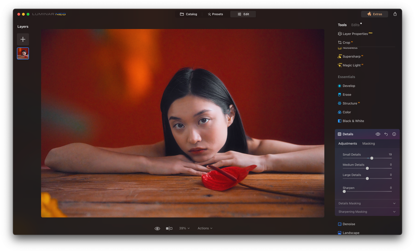 How To Do Portrait Retouching With Luminar NEO I Skylum Blog  | Skylum Blog(6)