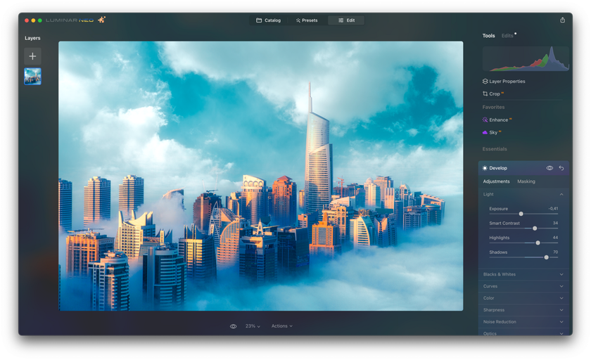 Mac用Photoshop代替ソフト： Mac用Photoshopのようなベストプログラム (iOS) I Skylum Blog(2)