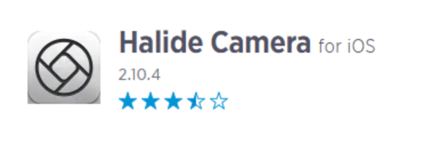 Hallide Camera App para fotografiar el cielo nocturno con iPhone