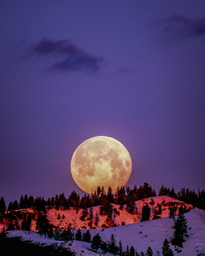 Régler la balance des blancs pour le ciel nocturne sur l'iPhone