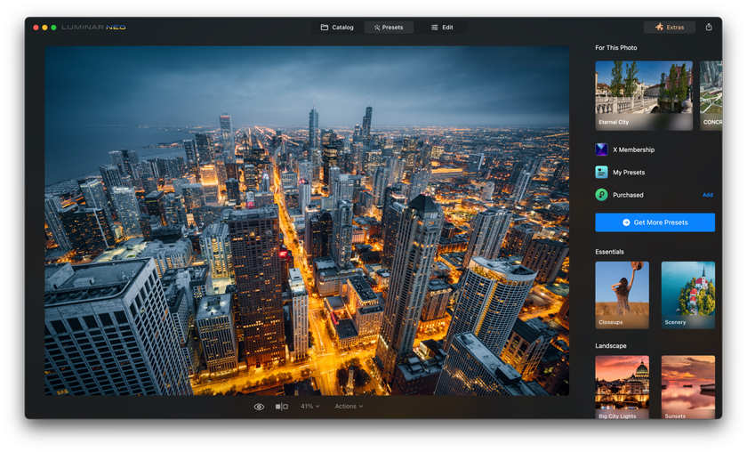 How to Edit Night Photos in Luminar Neo Image3