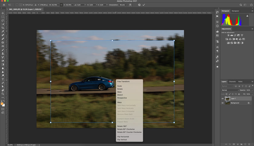 How to Rotate a Layer in Photoshop: Adobe Image & Object Rotation Guide Image3