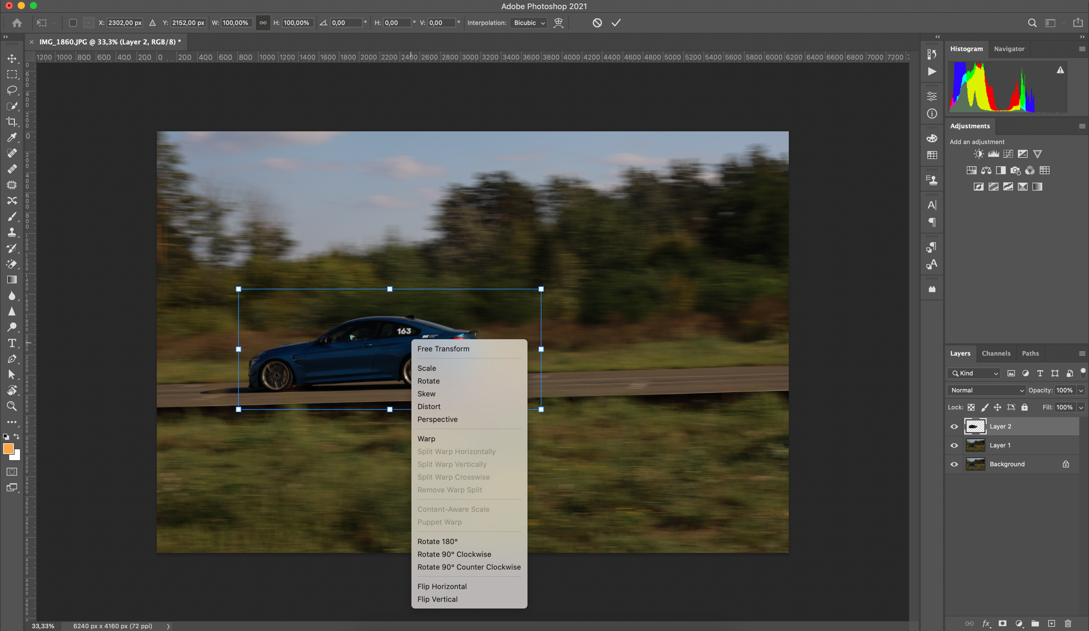 How To Rotate A Layer In Photoshop: Adobe Image & Object Rotation Guide ...