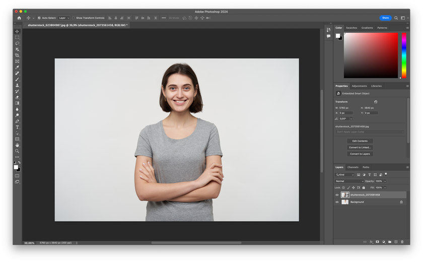 How to Head Swap in Photoshop Image3