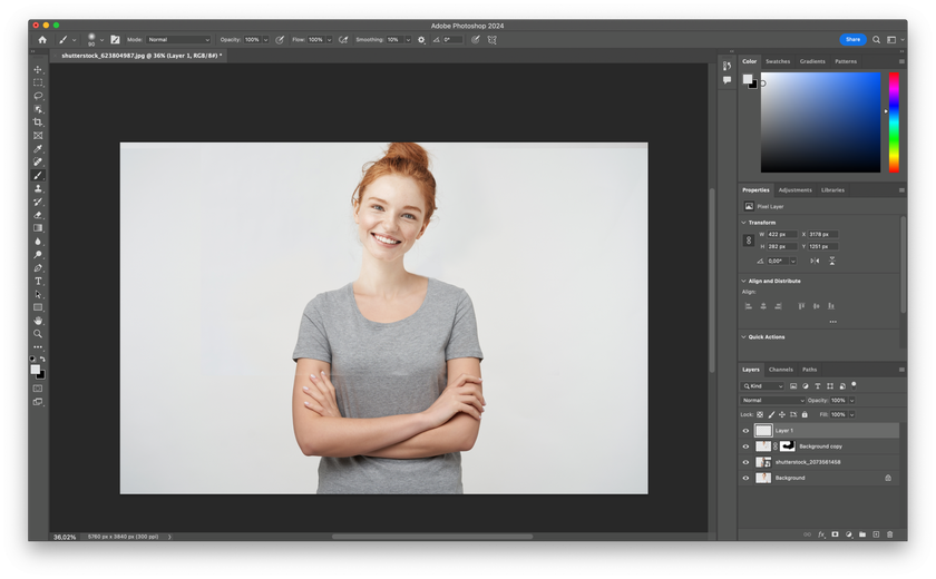 How to Head Swap in Photoshop Image4
