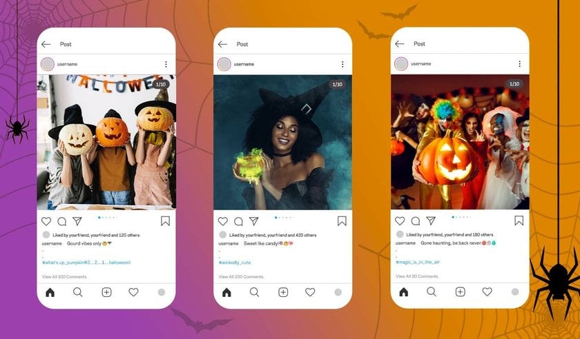 100 Instagram Halloween Captions For Boo-Tifully Spooky Feed | Skylum Blog(2)