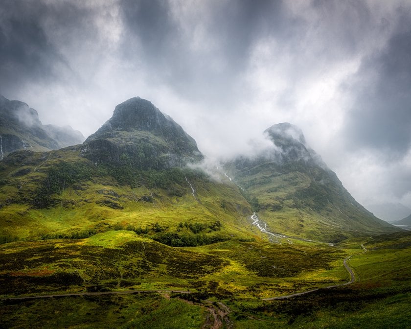 Incredible Clouds Over a Mountain in Scotland | Skylum Blog